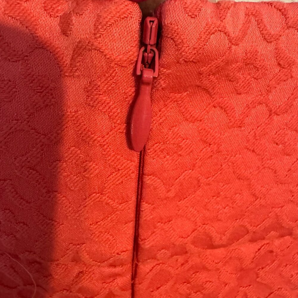ANN TAYLOR PERFECT for SPRING/SUMMER CORAL SKIRT SIZE: 0 #7 - Picture 6 of 9